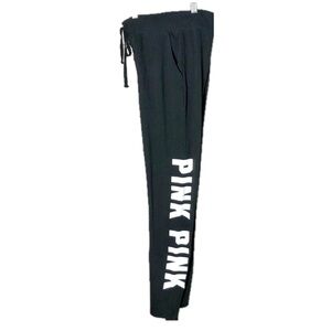 VS Pink yoga joggers With drawstring